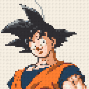 Goku – Bricks Art Mosaic Kit
