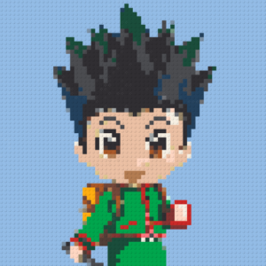 Gon Freecss 1 – Bricks Art Mosaic Kit