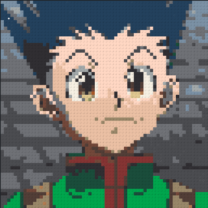 Gon Freecss – Bricks Art Mosaic Kit