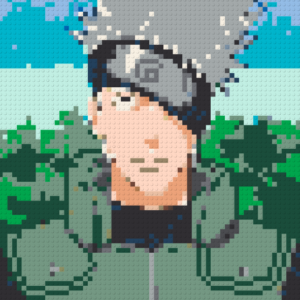 Kakashi – Bricks Art Mosaic Kit