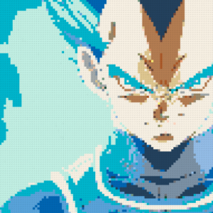 Vegeta – Bricks Art Mosaic Kit