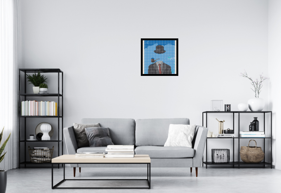 32 - 2x2 - Wall DIsplay - Famouse Art
