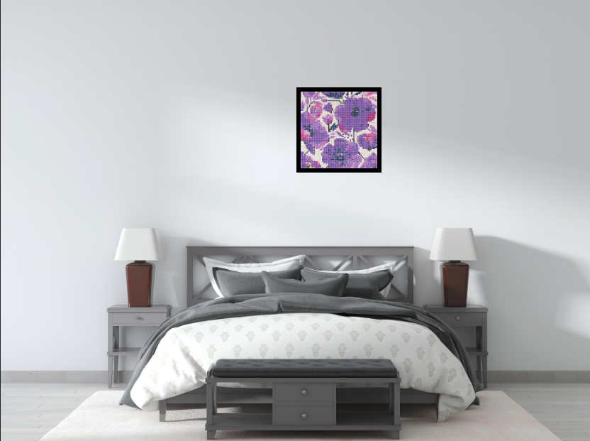 32 - 2x2 - Wall Display - Flora
