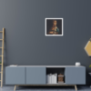 32 - 2x2- Wall Display - Lady with an ermine