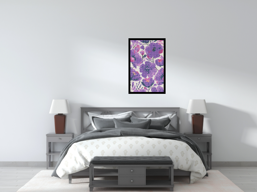 32 - 2x3 - Wall Display - Flora