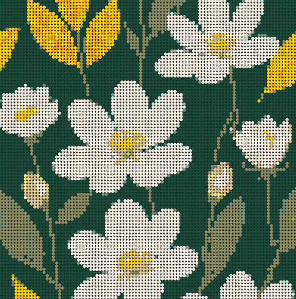 32 - 3x3 - Flora