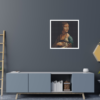 32 - 3x3 - Wall Display - Lady with an ermine