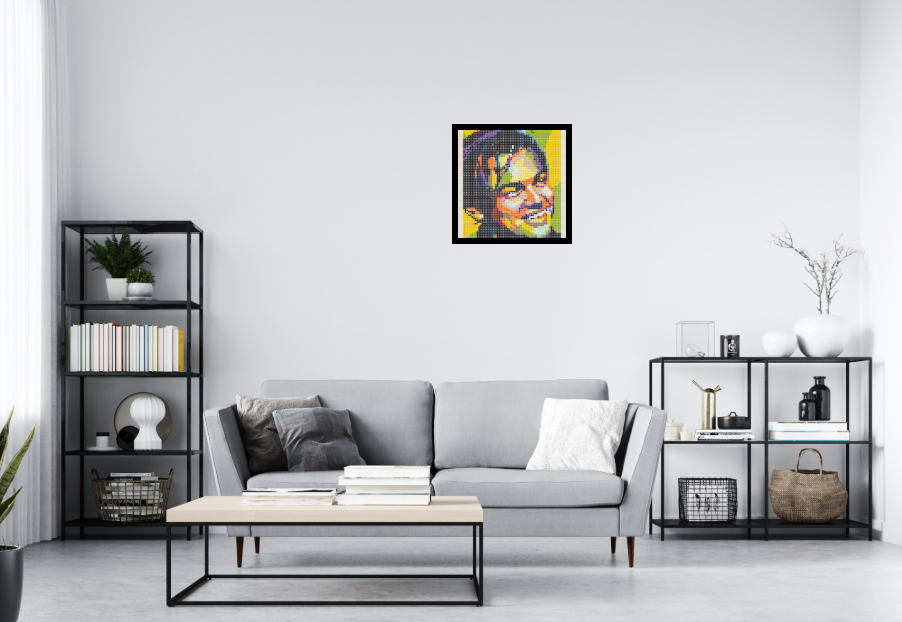 32 - 2x2 - Wall Display - Leonardo Dicaprio