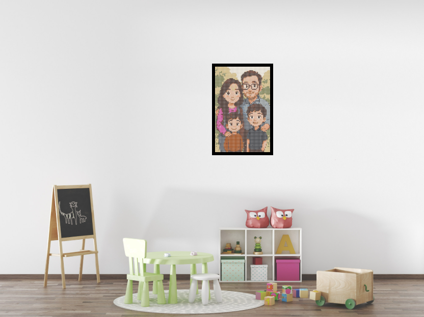 32 - 2x3 - Wall Display - Family Photo