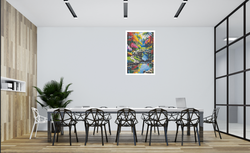 32 - 2x3 - Wall Display - Nature