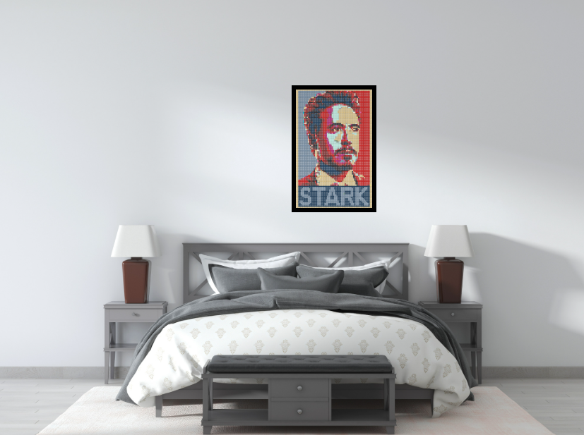 32 - 2x3 - Wall Display - Stark