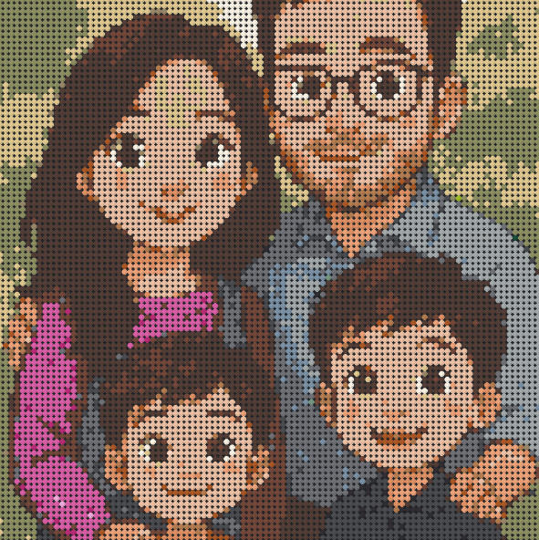 32 - 3x3 - Family Photo