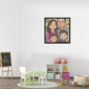 32 - 3x3 - Wall Display - Family Photo