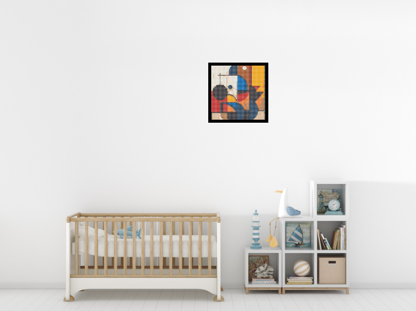 32 - 2x2 - Wall Display - Abstract Art