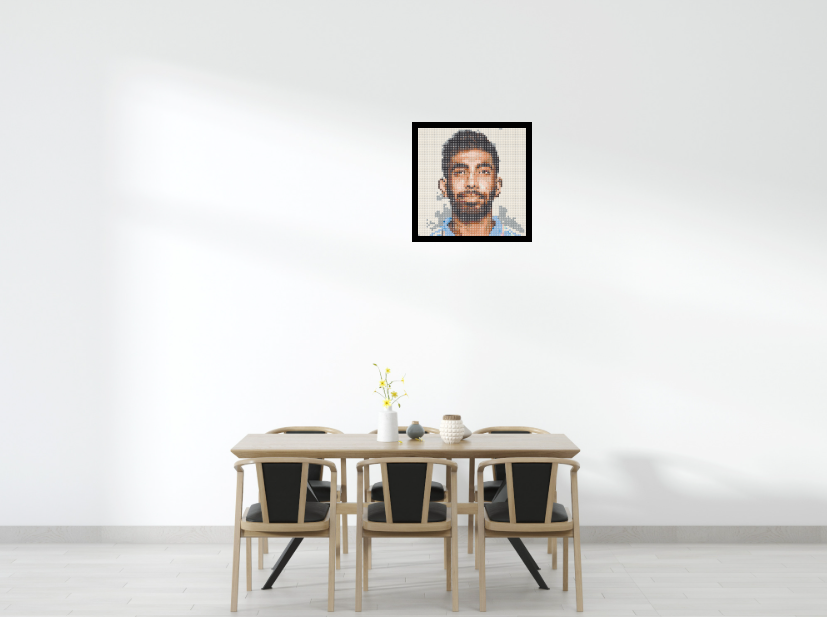 32 - 2x2 - Wall Display - Jasprit Bumrah