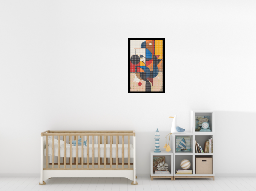32 - 2x3 - Wall Display - Abstract Art