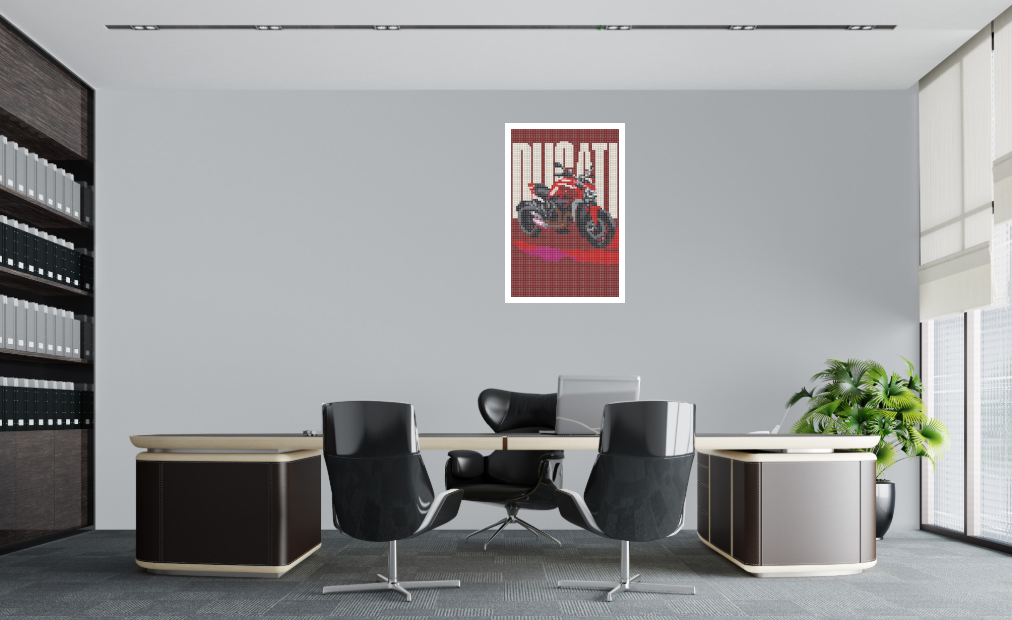 32 - 2x3 - Wall Display - Ducati