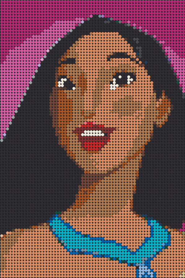 32 - 2x3 - princesa pocahontas