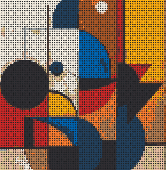 32 - 3x3 - Abstract Art