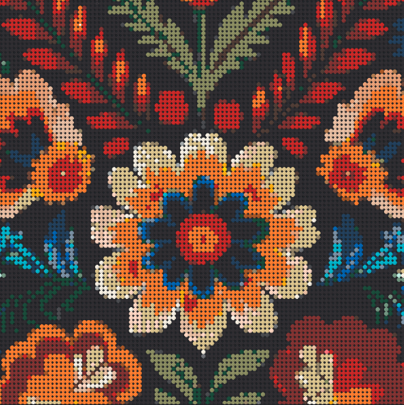 32 - 3x3 - Flora