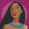 32 - 3x3 - princesa pocahontas